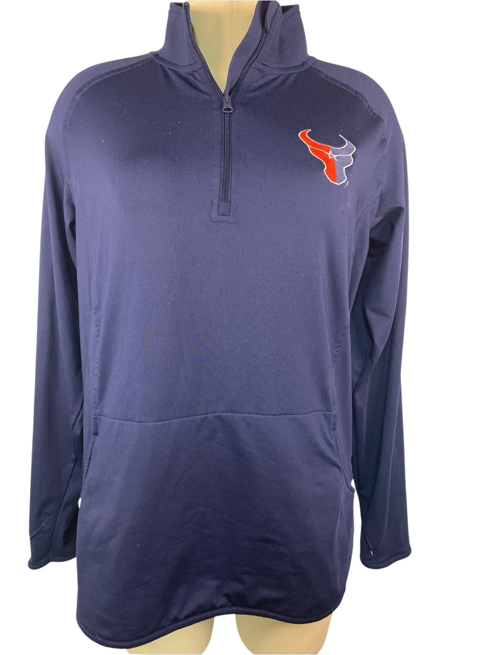 Sport-Tek Navy Performance Top with Houston Texans Logo Women’s XL